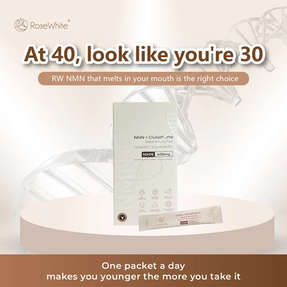 NMN + Glutathione: Repair & White Care (20 Sachet/Box)