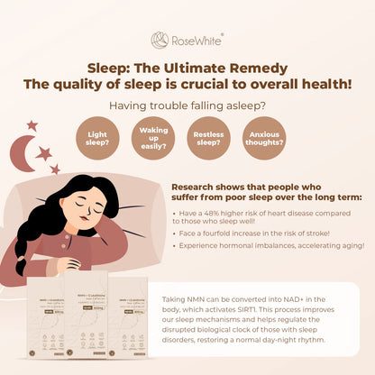 NMN + Glutathione: Repair & White Care (20 Sachet/Box)